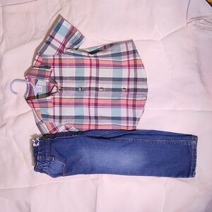 BOYS Old Navy Shirt and Jeans